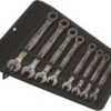 Wera 020012 Joker 8 Piece Ratcheting Combination Spanner Set 5/16-3/4" AF -Quality Tool Store 020012