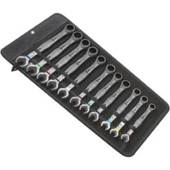 Wera 020013 Joker 11 Piece Ratcheting Combination Spanner Set 8-19mm