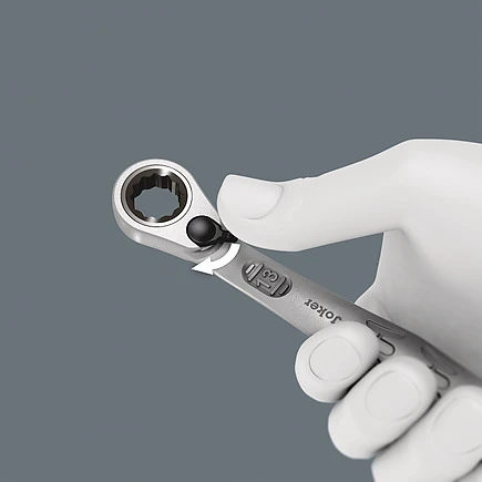 Wera 020074 Joker Switch Open Ended Ratcheting Combination Spanner - 19mm 4 Wera 020074 Joker Switch Open Ended Ratcheting Combination Spanner - 19mm - Image 2