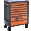 Beta RSC24/8 8 Drawer Mobile Roller Cabinet Orange With Grey Sides -Quality Tool Store 024004081