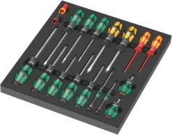 Wera 150130 7 Drawer Tool Rebel Roller Cabinet 1 Trolley With 78 Piece Tool Kit In Foam Inlays 10 Wera 150130 7 Drawer Tool Rebel Roller Cabinet 1 Trolley With 78 Piece Tool Kit In Foam Inlays -Quality Tool Store 05150101001