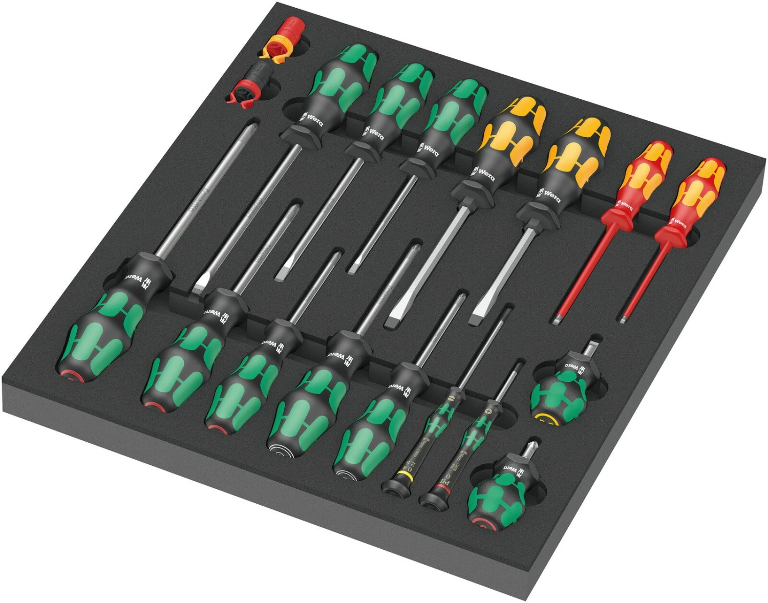 Wera 150130 7 Drawer Tool Rebel Roller Cabinet 1 Trolley With 78 Piece Tool Kit In Foam Inlays 5 Wera 150130 7 Drawer Tool Rebel Roller Cabinet 1 Trolley With 78 Piece Tool Kit In Foam Inlays - Image 3