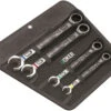 Wera 073290 Joker 4 Piece Metric Ratcheting Combination Spanner Set 10-19mm -Quality Tool Store 073290