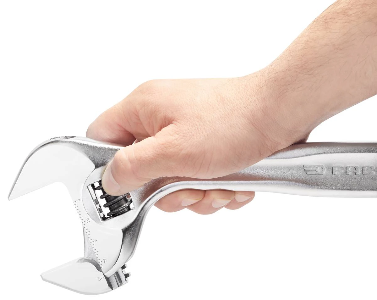Facom 101.10 'Quick-Adjust' Adjustable Spanner Wrench 10" (250mm) 5 Facom 101.10 'Quick-Adjust' Adjustable Spanner Wrench 10" (250mm) - Image 3