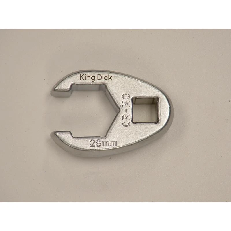 King Dick HCFM223 1/2" Drive Open End Crow Foot Spanner 23mm 3 King Dick HCFM223 1/2" Drive Open End Crow Foot Spanner 23mm