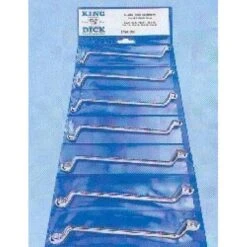 King Dick TKR7M 7 Piece Metric Double Ended Ring Spanner Set 5.5 - 19mm