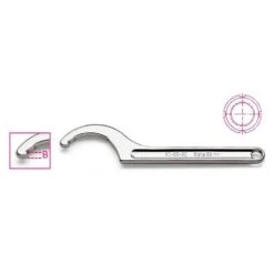 Beta 99 Hook Spanner With Square Nose For Ring Nuts 22-25-28mm