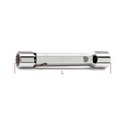Beta "930 18X19" 18mm X 19mm Double Ended Bi-Hex Tubular Socket Wrench