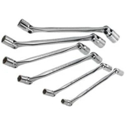 Facom 66A.JE6 6 Pce. Hinged Swivel End Socket Spanner Set 8 - 19mm