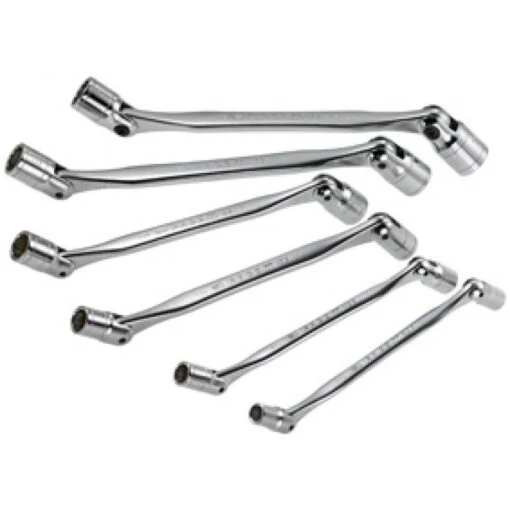 Facom 66A.JE6 6 Pce. Hinged Swivel End Socket Spanner Set 8 - 19mm