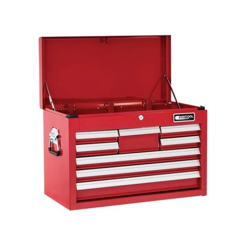 Britool E010239B 8 Drawer Tool Chest Cabinet - Red Top Box 3 Britool E010239B 8 Drawer Tool Chest Cabinet - Red Top Box