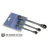 Britool RQSET3 3 Piece 4-in-1 Metric Ratcheting Ring Spanner Set 8-19mm -Quality Tool Store 133169