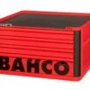 Bahco 1482K4RED E82 4 Drawer Top Chest Tool Box For E72 Roll Cabs - Red -Quality Tool Store 1482K4RED