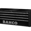 Bahco 1485KXL4BLACK Classic C85 XL 4 Drawer Top Chest Tool Box Black -Quality Tool Store 1485KXLBLACK