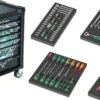 Wera 150130 7 Drawer Tool Rebel Roller Cabinet 1 Trolley With 78 Piece Tool Kit In Foam Inlays -Quality Tool Store 150130001