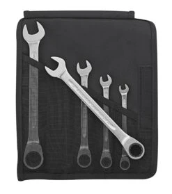 Stahlwille 17F/5 5 Piece Flat Ratchet Combination Spanner Set 8-19mm