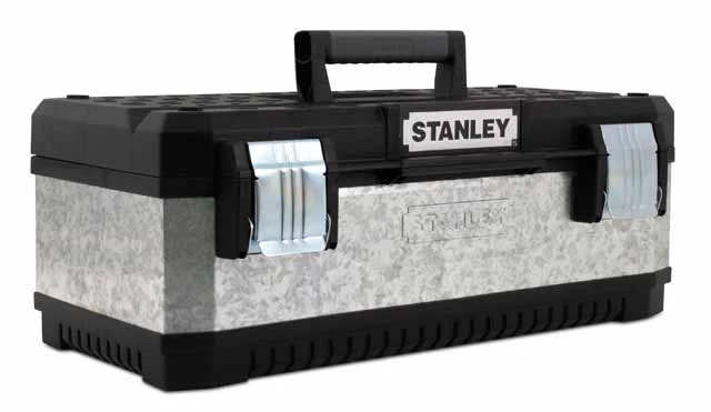 Stanley 1-95-620 Galvanised Metal Toolbox 26" 3 Stanley 1-95-620 Galvanised Metal Toolbox 26"