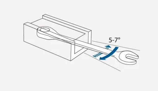 Gedore 7 R Metric Combination Ratchet Spanner Wrench 10mm - Image 4