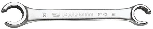 Facom 42.5/16X3/8 Flare Nut Wrench - 5/16 X 3/8 AF Hexagon (6 Point)