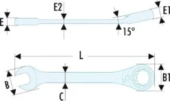 Facom 467BR.8 'Fast Ratchet' Ratcheting Spanner 8mm 5 Facom 467BR.8 'Fast Ratchet' Ratcheting Spanner 8mm -Quality Tool Store 467BR.10 1 1 2