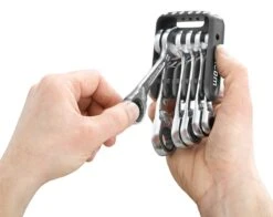 Facom 467BS.JP6 6 Piece Metric Stubby Anti-Slip Ratcheting Spanner Set 8-14mm -Quality Tool Store 467BS.JP6 1