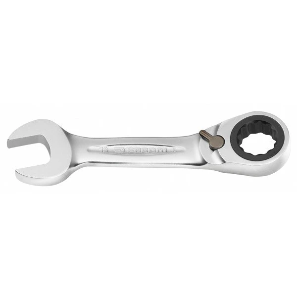 Facom 467S.5/8 Stubby Ratchet Combination Spanner 5/8" AF 3 Facom 467S.5/8 Stubby Ratchet Combination Spanner 5/8" AF
