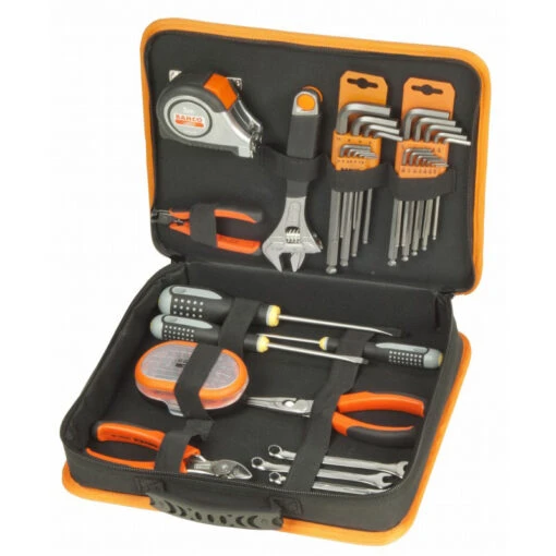 Bahco 4750FB5B Fabric Hand Tool Holder Organiser Storage Zipped Case - Image 4
