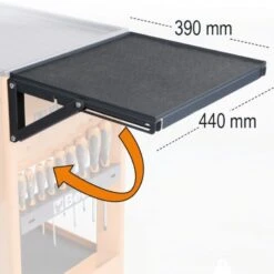 Beta 5000MS Folding Shelf For Tool Trolley -Quality Tool Store 5000MS 2