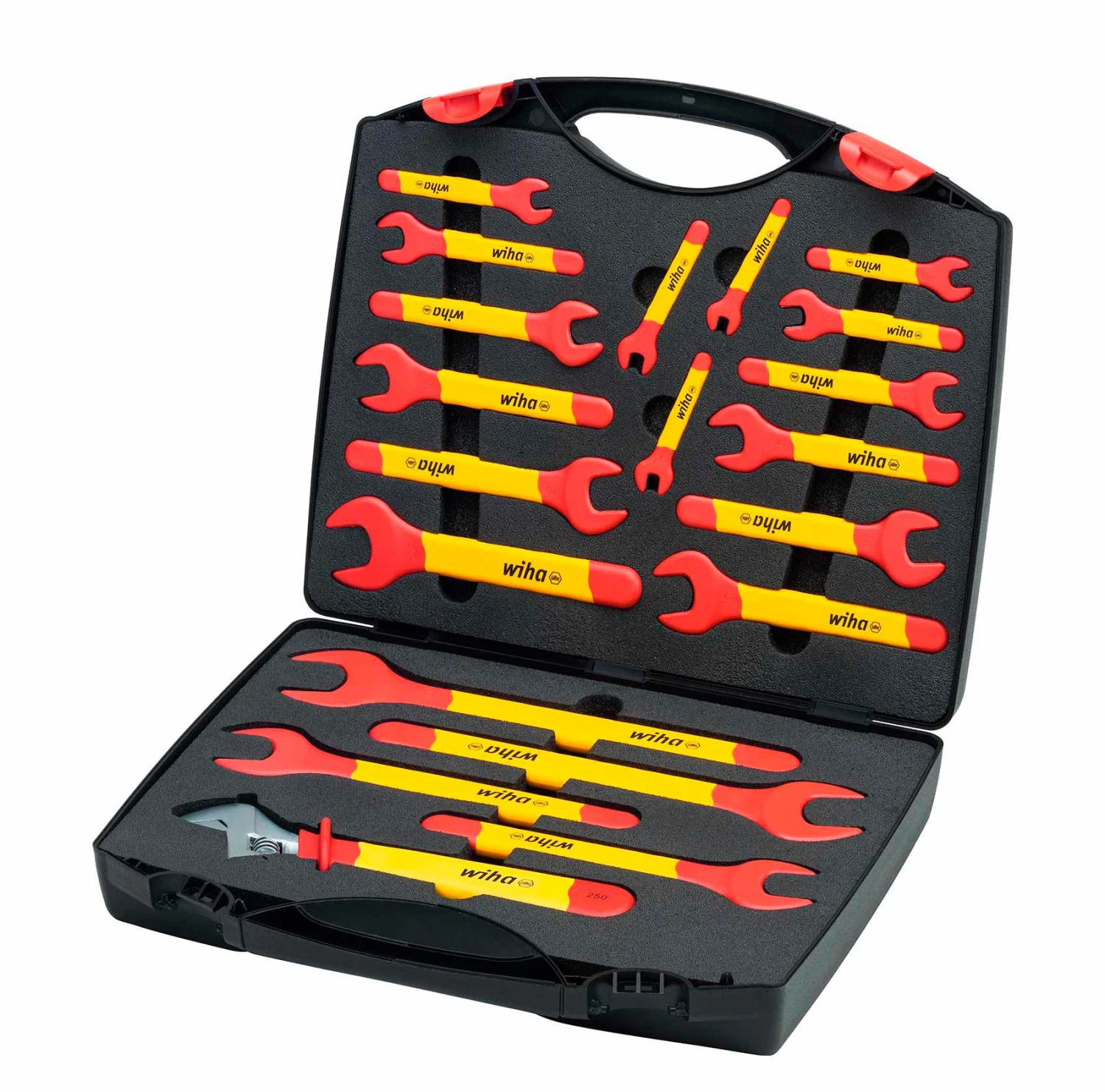 Wiha 43022 21 Piece VDE Single Open End Spanner Set 6-32mm 3 Wiha 43022 21 Piece VDE Single Open End Spanner Set 6-32mm