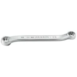 Facom 56A.5/16X3/8 10° Offset Short Double Ended Ring Spanner 5/16" X 3/8" AF