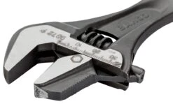 Bahco 9070P Black Finish Comfort Grip Adjustable Wrench With Reversible Jaw 6" -Quality Tool Store 90P Series 2