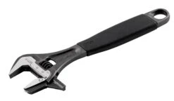 Bahco 9070P Black Finish Comfort Grip Adjustable Wrench With Reversible Jaw 6"