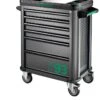 Stahlwille 93/6A TTS93 6 Drawer Mobile Roller Cabinet - Black -Quality Tool Store 93 6A 81200154 rechts