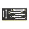 Stahlwille 'TCS 25/7' 7 Piece Double Ended Ratchet Ring Spanner Set 7-19mm -Quality Tool Store 968387511
