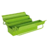 Sealey AP521HV Cantilever Metal Toolbox 4 Tray 530mm Long Hi-Vis Green -Quality Tool Store AP521HV