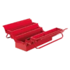 Sealey AP521 Cantilever Metal Toolbox 4 Tray 530mm Long - Red -Quality Tool Store AP521 PIC2