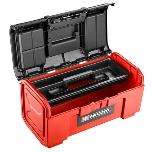 Facom BP.CSTK3N Set Of 3 Plastic Tool And Parts Storage Boxes; 16", 19" &amp; 24" - Image 3