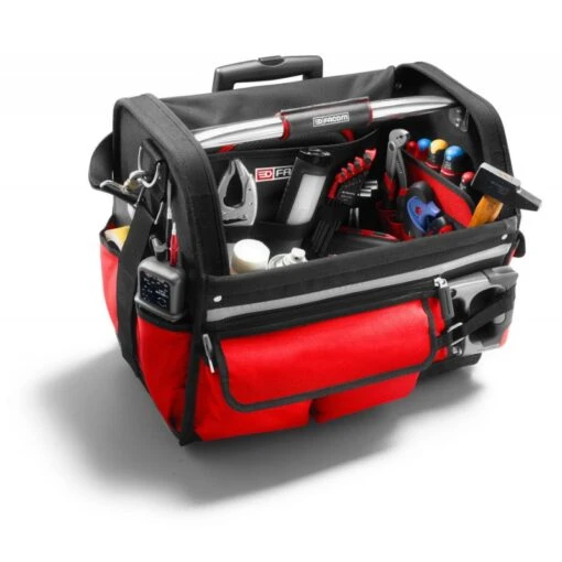 Facom BS.R20 Rolling Tote Tool Bag With Wheels &amp; Handle - Image 4