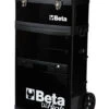 Beta C41H Two - Module Tool Trolley Cabinet - Black -Quality Tool Store C41H BLACK 2