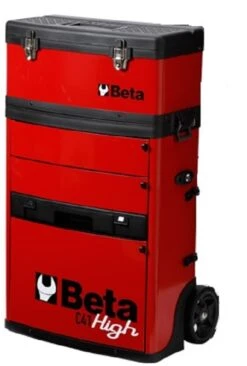Beta C41H Two - Module Tool Trolley Cabinet - Red 9 Beta C41H Two - Module Tool Trolley Cabinet - Red -Quality Tool Store C41HR