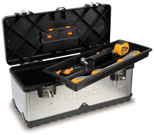 Beta CP17 Stainless Steel &amp; Plastic Tool Box - Image 2