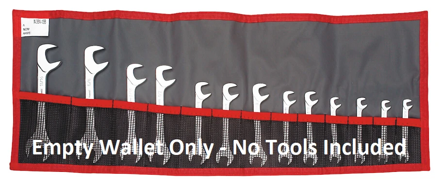 Facom N.38A-13B 13 Pocket Nylon Tool Roll - Wallet 3 Facom N.38A-13B 13 Pocket Nylon Tool Roll - Wallet