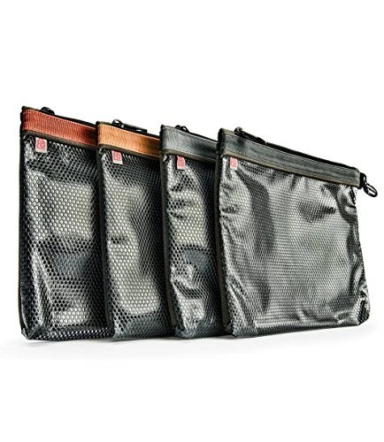 Veto Pro Pac PB4 4 Piece Tool Bag / Pouch Set 10.5" X 7" 3 Veto Pro Pac PB4 4 Piece Tool Bag / Pouch Set 10.5" X 7"