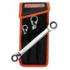 Bahco S4RM/3T 3 Piece Double Twin End Ratchet Ring Spanner Set 4in1 8-19mm (12 Sizes) -Quality Tool Store S4RM3T