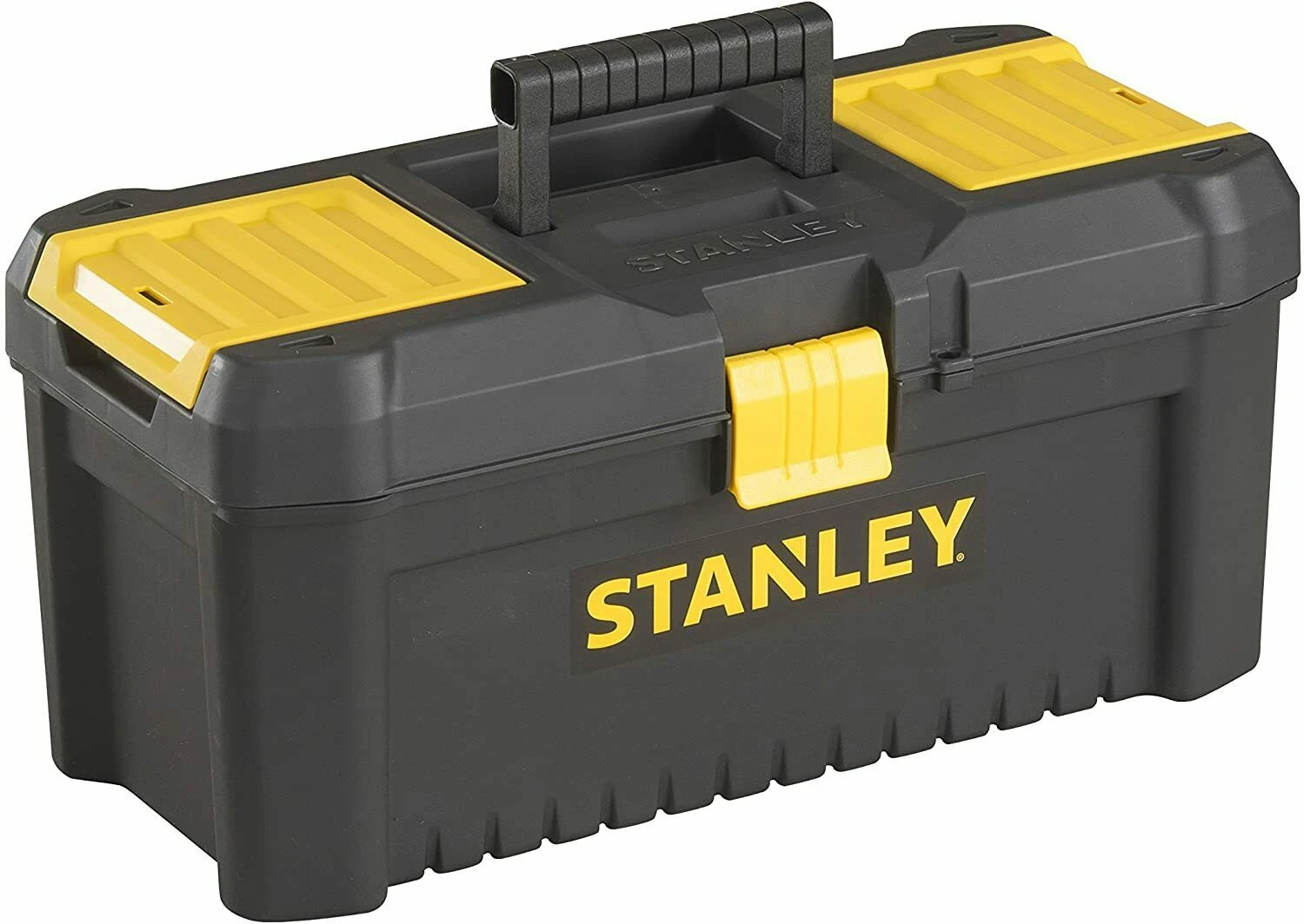 Stanley STST1-75514 Essential 12.5" Toolbox With Organiser Top, Plastic Latch. Tool Box 3 Stanley STST1-75514 Essential 12.5" Toolbox With Organiser Top, Plastic Latch. Tool Box