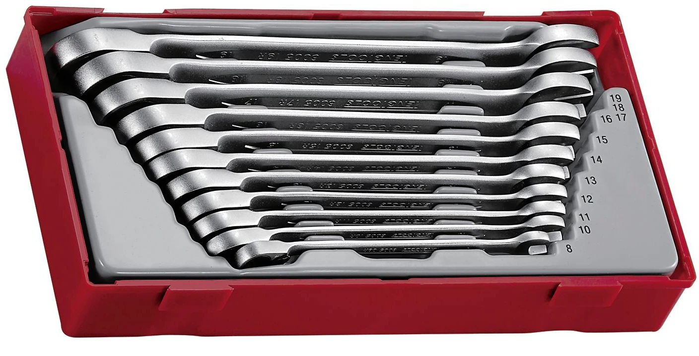 Teng TT6511R 11 Pce. Metric Ratchet Combination Spanner Set In Tool Box Tray 3 Teng TT6511R 11 Pce. Metric Ratchet Combination Spanner Set In Tool Box Tray