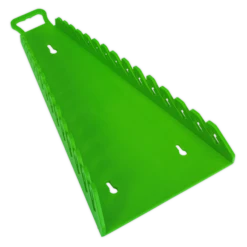 Sealey WR09HV Spanner Rack To Hold 15 Spanners - Tool Box Or Wall Mounted Hi-Vis