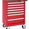 Britool E010231B 7 Drawer Roller Cabinet Tool Box - Roll Cab - Red -Quality Tool Store e010231b